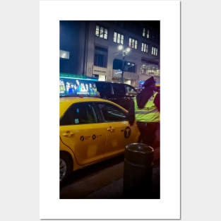 Yellow Cabs, Grand Central Terminal, Manhattan, NYC Posters and Art